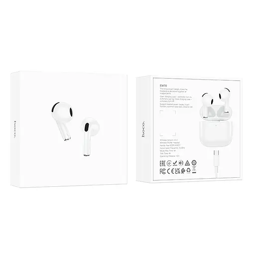 Бездротові навушники HOCO EW78 True wireless stereo headset White - фото 7