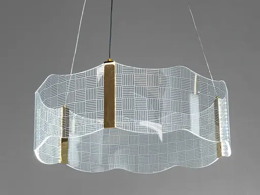 Люстра LED підвісна Romin чорна 140Вт пульт до 25м² - фото 1