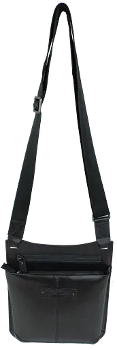 Мужская кожаная сумка планшетка черная Mykhail Ikhtyar sum0028762 - фото 4