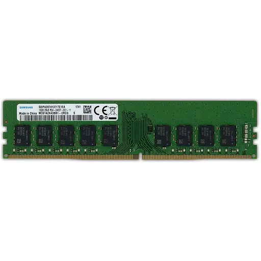 Оперативна пам'ять Samsung DDR4 16GB 2400MHz 2Rx8 PC4-19200, ECC Unbuffered Б/В