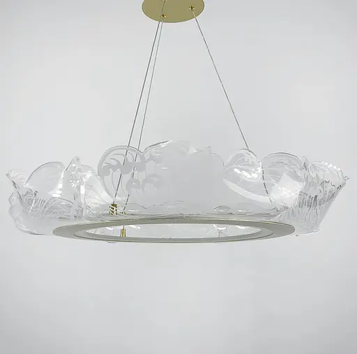 Элегантная люстра в виде волн Ст. D 5022 | Line F - фото 4