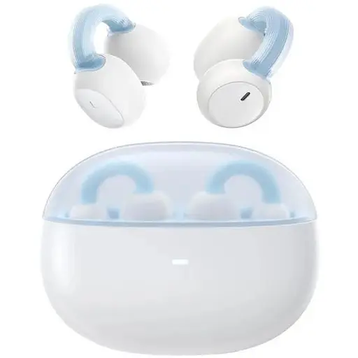 Бездротові навушники Baseus AirGo 1 Ring Open-Ear TWS Earbuds, IPX7, BT5.3, 40mAh, 400mAh, 6h, White A00069201223-00