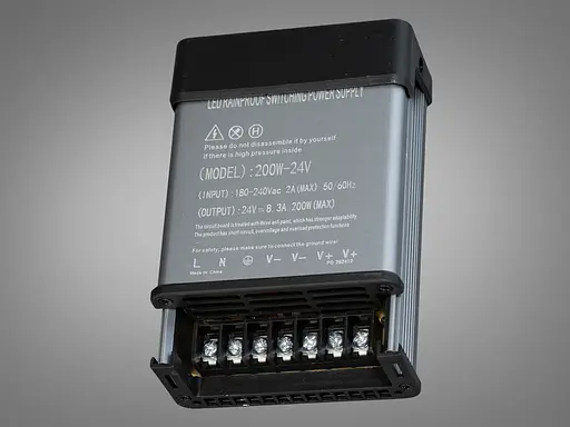 Блок живлення 24В, із захистом від дощу, 200Вт, 8.33А - фото 1