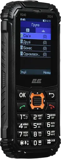 Мобильный телефон 2E R240 2025 Black UA UCRF - фото 3