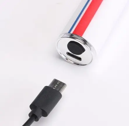 Аккумуляторный триммер для мужчин ENZO EN-1915 водонепроницаемый триммер с насадками для стрижения волос и бороды Белый - фото 3