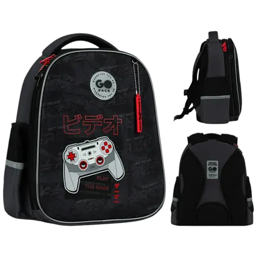 Рюкзак GoPack Education 165S Play Серый (GO26-165S-6) - фото 1