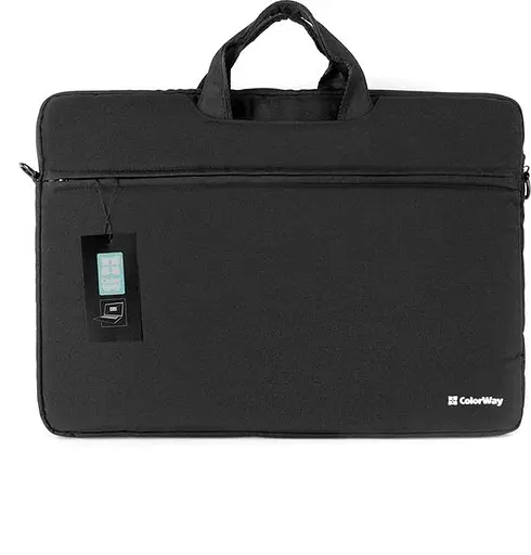 Сумка для ноутбука ColorWay 17.3" Casual Black (CW-LBC173-BK) - фото 1