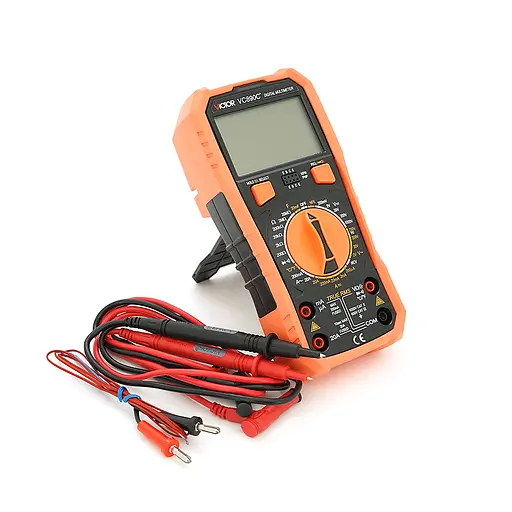 Мультиметр Victor VC890C, измерение: V, A, R, C, F, C/F, NCV - фото 1