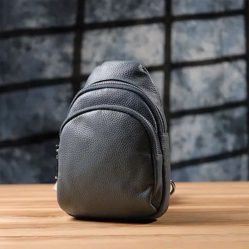 Женская сумка-слинг Vintage из натуральной кожи 15х21.5х6.5 см sum0027606 - фото 10