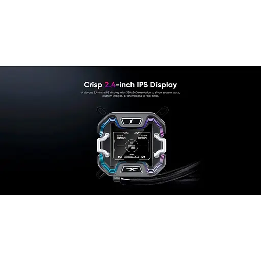 Система водяного охлаждения 1stPlayer X-360 White (X-360-WH) [143332] - фото 5