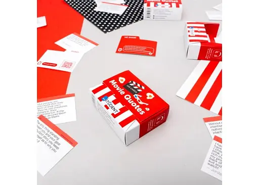 Настольная игра English Student Карточки для изучения английского языка English Student Movie Quotes (укр.) (591226002) - фото 2