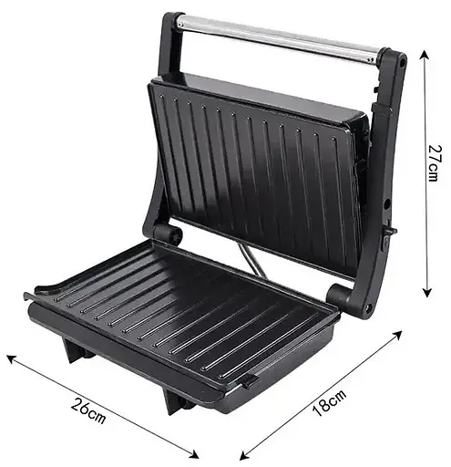 Прижимной гриль RAF R.240 1000 Вт с антипригарным покрытием - фото 2