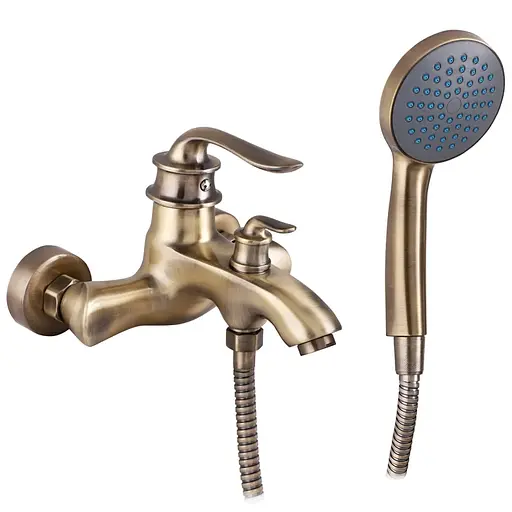 Змішувач для ванни Zerix Z30219-2 ZX0326 Бронза - фото 1