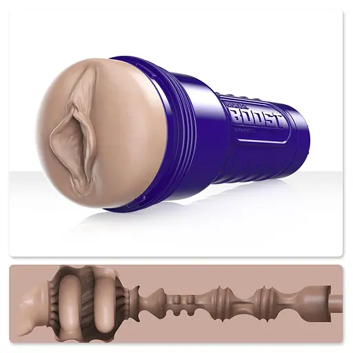 Мастурбатор-вагіна Fleshlight Boost Bang, плаваючі кільця Turbo Tech - фото 7