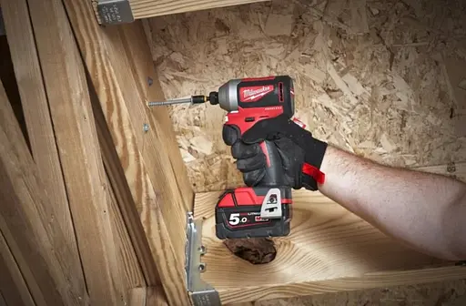 Ударный аккумуляторный винтоверт Milwaukee M18 BLID2-0X 18В 1700-3400 об/мин 180 Нм кейс 1.7 кг без АКБ и ЗП - фото 5