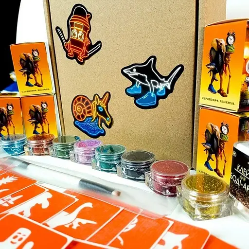 Подарочный набор "Брейнрот" Fresh Tattoo gift-box-brainrot-5kids - фото 3