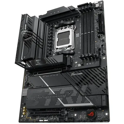 Материнська плата Asus Rog Strix X870E-H Gaming WIFI7 sAM5 X870 4xDDR5 M.2 HDMI USB Type-C WiFi BT ATX - фото 4