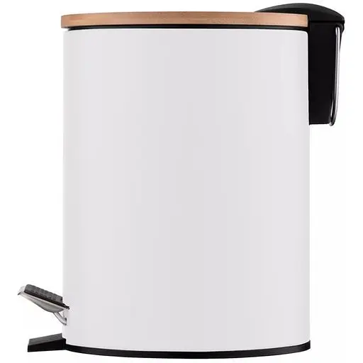 Відро для сміття Ardesto Minimalism з педаллю 3 л біле (ARHB3601WB) - фото 4