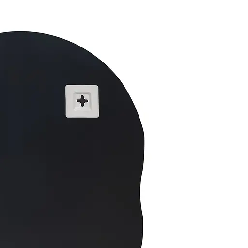 Дзеркало Lidz Anny 140.07.02 425x575x105 настінне з поличкою прямокутне з дугоподібним верхом та фігурними боками LD78AN4557 - фото 5