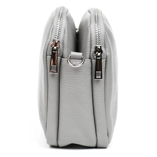 Кожаная женская сумка Virginia Conti 23х18х10 см sum0028537 - фото 5