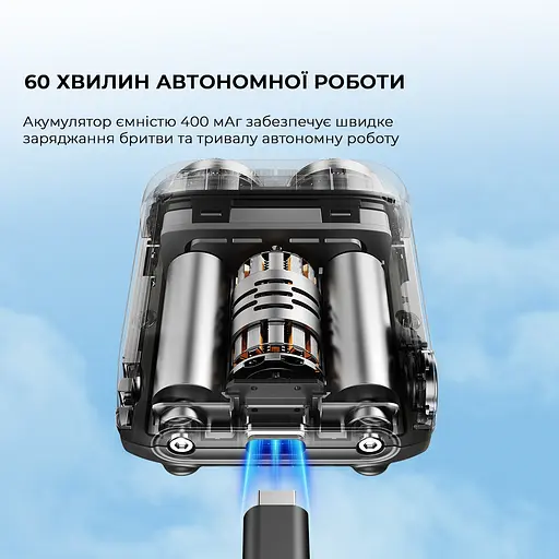 Електробритва Metz Traveller Shaver with Bag black MZXZ021-BK - фото 5