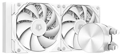 Система жидкостного охлаждения ID-Cooling FX240 Pro White, Intel: 1851/1700/1200/2066/2011/1366/115x, AMD: AM4/AM5, 2x120mm 500~1800±10%RPM 4pin PWM fans, - фото 1