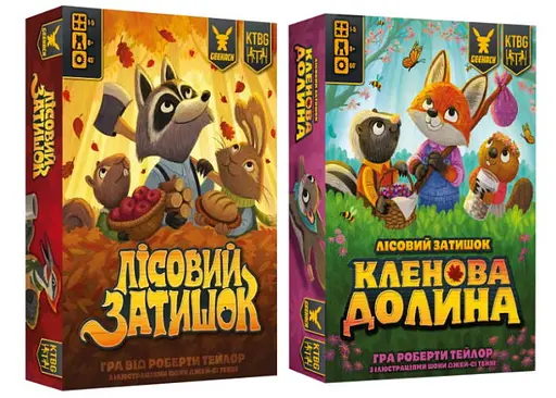 Настольная игра Geekach Games Лесной уют + Кленовая долина (укр.) (GKCH022CC+1)