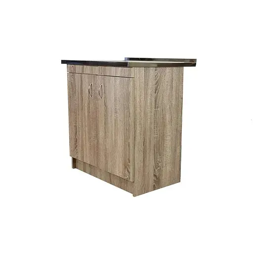 Тумба для кухні з накладною мийкою ЛДСП 80х60х83 см Дуб Трюфель (52868-01114) - фото 2