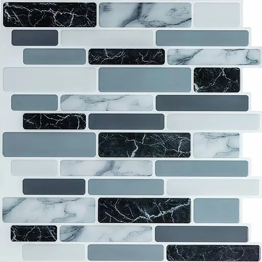 Самоклеящаяся полиуретановая плитка Wall Sticker под мрамор 305х305х1 мм SW-00001174 - фото 1