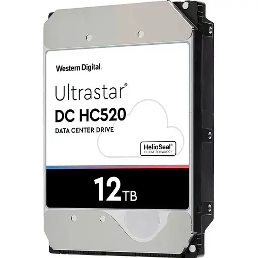 Жесткий диск 3.5" WD Ultrastar DC HC520 12TB SAS 256MB (HUH721212AL5204/0F29532) [140987]