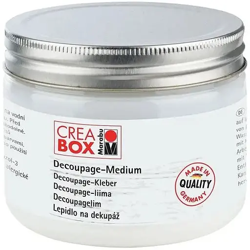 Клей-основа для декупажа Creabox белый K10-551011 225 мл