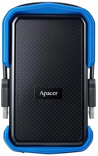 Зовнішній HDD накопичувач Apacer 2Tb AC631 Black-Blue (AP2TBAC631U-1) - фото 2
