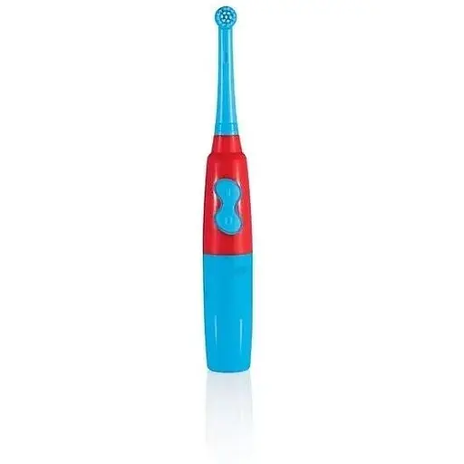 Електрична дитяча зубна щітка Nevadent NKZ 3 A1 Blue + пісочний годинник + насадки + футляр + наклейки - фото 2