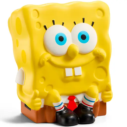 Игрушка антистресс Spongebob Squarepants - Pufflums сквиш (Губка Боб) 18,5 см - фото 2