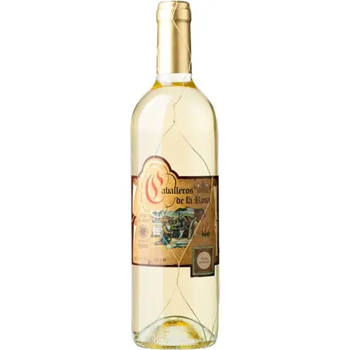 Вино Lozano Caballeros de la Rosa Blanco Semidulce VdE, біле, напівсолодке, 11%, 0,75 л