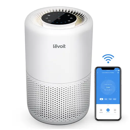 Очищувач повітря Levoit Smart Air Purifier Core 200S White (HEAPAPLVSEU0064) - фото 4