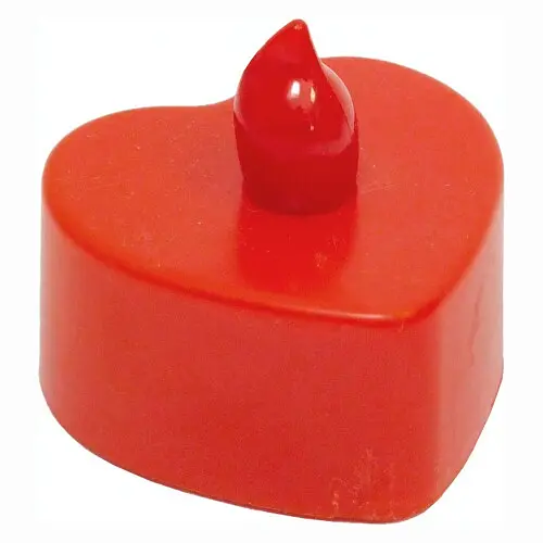 Свічка Серце електронна - фото 1