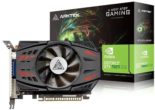 Видеокарта Arktek GTX 750Ti 2Gb (AKN750TID5S2GH1) (GDDR5, 128 bit, PCI-E v3.0) - фото 4