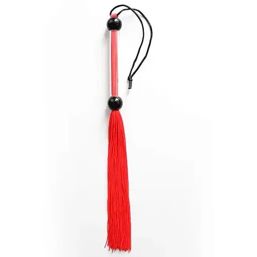 Кнут красный, ручка из шариков FLOGGER, 39 см