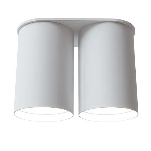 Точечный спот BP двойной NEW PikArt арт. 27929 Белый - фото 1