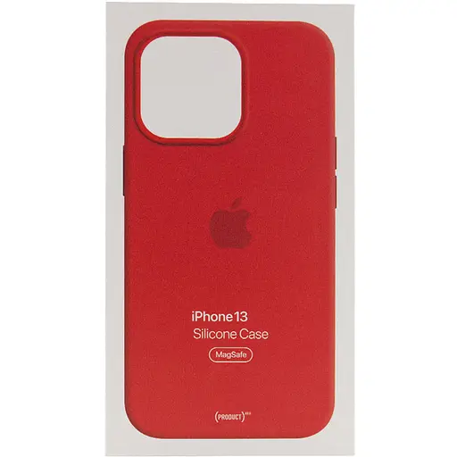 Чохол Epik Silicone case AAA with Magsafe and Animation для Apple iPhone 13 Pro Max 6.7 Червоний/Red - фото 5