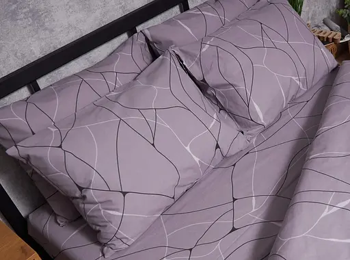 Набір наволочок Moon&Star Бязь Gold Люкс Graphite 40х60 см 2 шт - фото 3