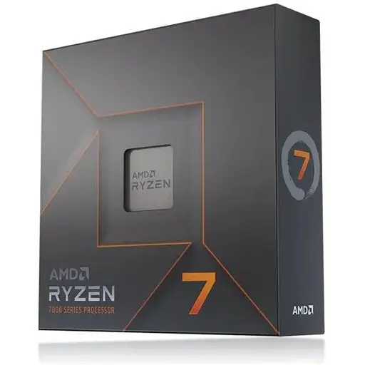 Процессор AMD AM5 Ryzen 7 7700X Box 8x4.5GHz Turbo Boost 5.4GHz Radeon Graphics L3 32Mb Zen 4 разблокированный множитель система охлаждения в комплекте не идет - фото 1