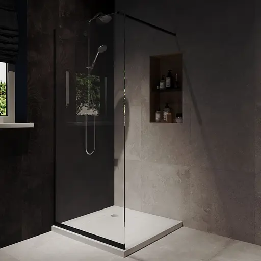 Душовий піддон Amidicon 900x900 з штучного каменю ПІДДОН_90_HL Білий - фото 4