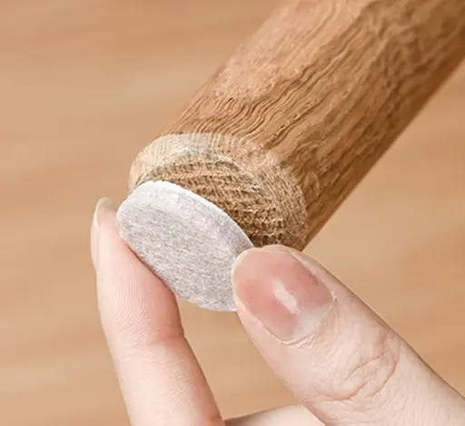 Войлочная самоклеящаяся накладка 25 мм Х 50шт для мебели от скрежета ножек по полу (1165-02) - фото 2