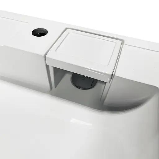 Раковина Adamant умивальник WASHER NEW штучний камінь прямокутна - фото 8