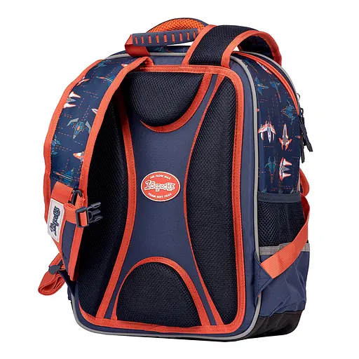 Рюкзак шкільний напівкаркасний 1 Вересня S-105 Space синій - фото 2