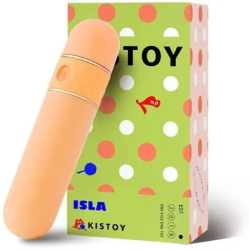 Вакуумный вибратор KissToy ISLA вакуумный вибратор Помаранчовий - фото 7