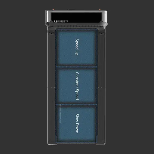 Беговая дорожка Kingsmith Foldable Walking Pad R3 JustWalk Black [134594] - фото 11