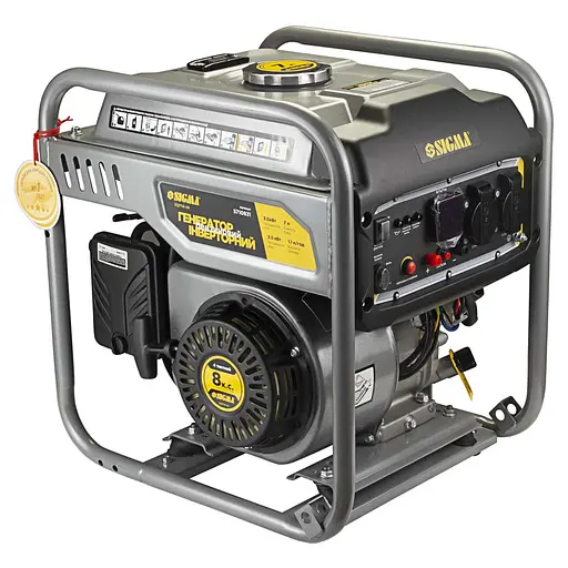 Генератор інверторний SIGMA 3.0/3.5 кВт, однофазний, ручний запуск (5710831) - фото 2